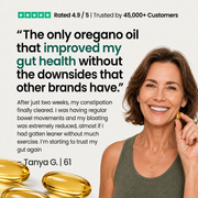 Oil of Oregano Delayed-Release Softgels